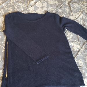 Navy Sweater Tunic